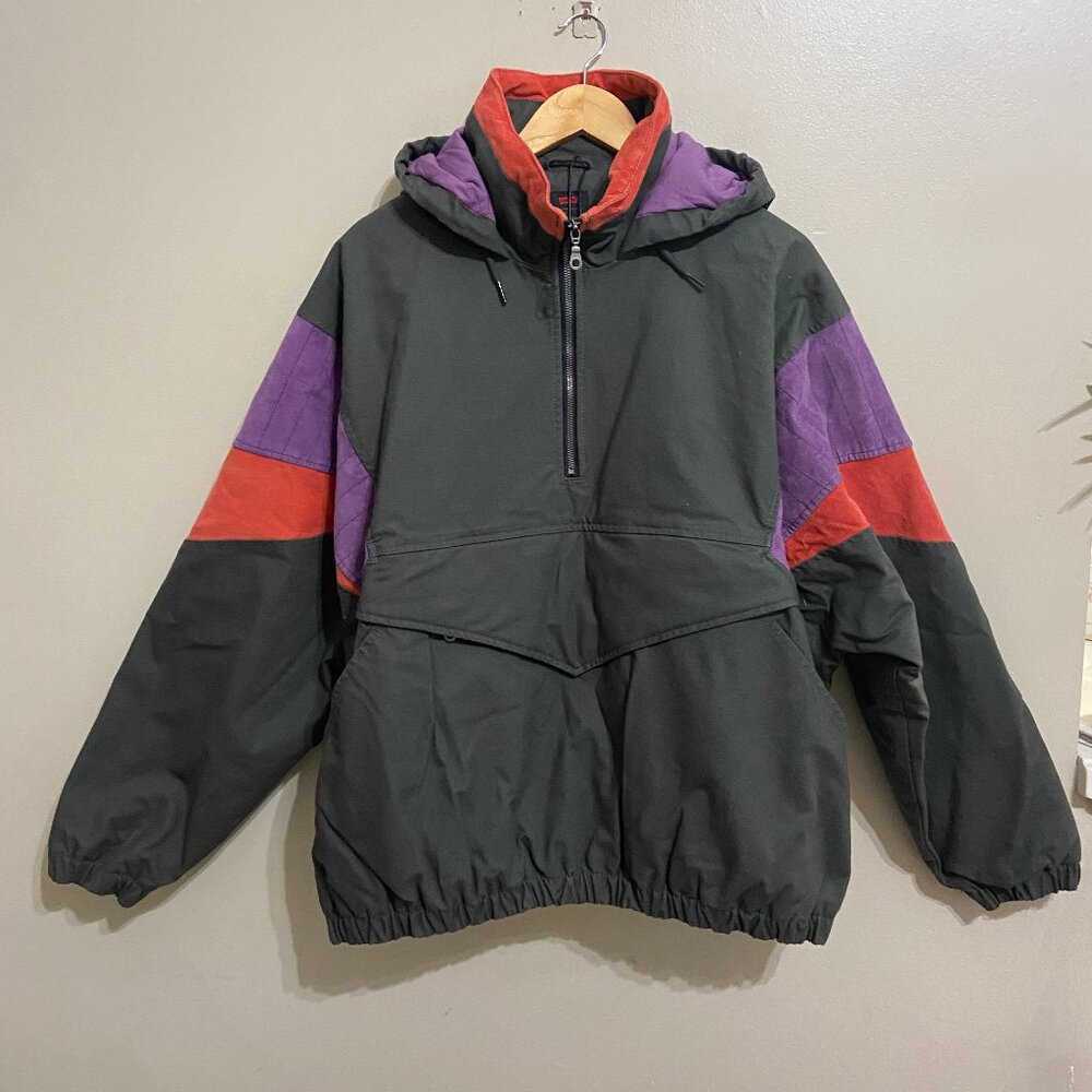 Levis CORDURA Color Block Vintage '90s Hooded Skate Heavy Jacket Mens M $228 NEW